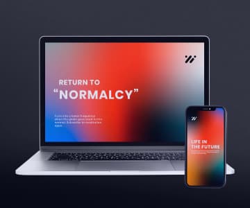 Laptop and mobile phone with the same screen image